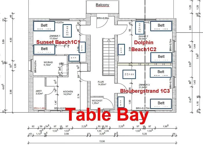 公寓 Alte Kutscherhaus - Table View 1c 锡根